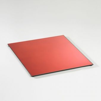 Mirrored Plate Square - 35cm