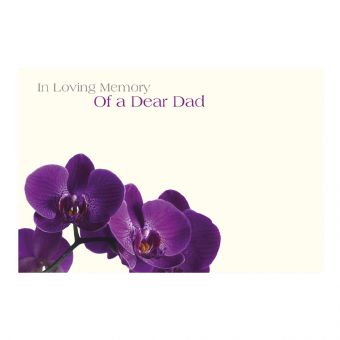 ILM Dear Dad - Purple Orchid