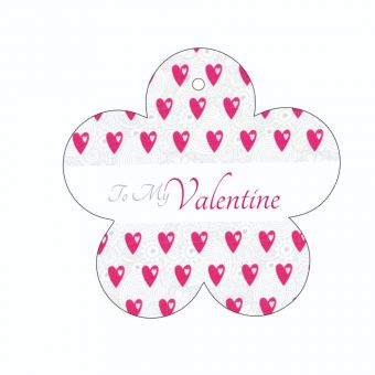To My Valentine - Pink Hearts