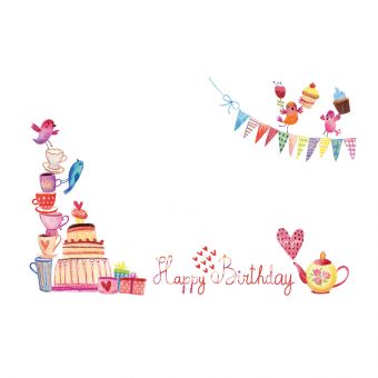 Happy Birthday - Tea Party