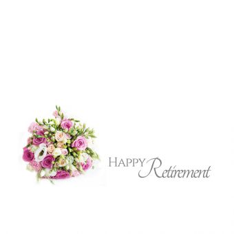 Happy Retirement - Bouquet of Roses