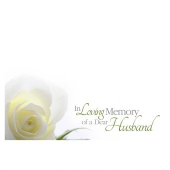 ILM Dear Husband - White Rose