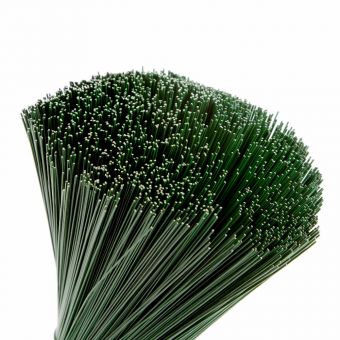 Green Lacquered Stub Wire - 1.00mm (19swg)